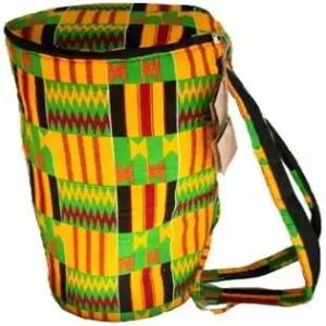 아프리카 켄트 천 젬베 드럼백 - 16x26 엑스트라 라지