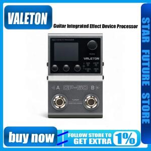 Valeton GP50/GP-5 싱글 블록 이펙트 디바이스 일렉트릭 기타 베이스 통합 IR 박스 아날로그 사운드 카드
