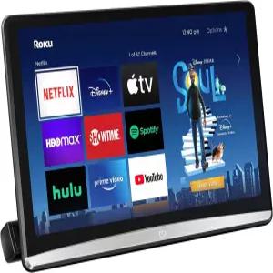 12.4인치 4K 안드로이드 휴대용 자동차 TV 헤드레스트 모니터 태블릿 뒷좌석 지원 전화 무선 미러 링크