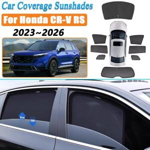 혼다 호환 CR-V RS 2023~2026 2024 자석식 윈도우 선스크린 차량용 메쉬 쉐이드 햇빛 가리개 프라이버시 커