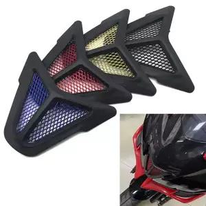 호환  야마하 YZF R15 V3 2017-2020용 프론트 페어링 에어 인테이크 커버 교체