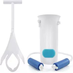 젤라스 양말 보조 키트 긴 로프가 있는 유연한 장치 - 스타킹을 신고 벗을 수 간편한 독립성과 편안함을