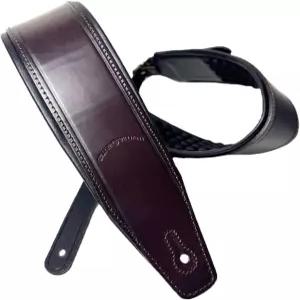 워커와 윌리엄스 FPB-43 슈퍼 프리미엄 풀 롱 그레인 가죽 에어 셀 네오프렌 백드 기타 스트랩 어쿠스틱