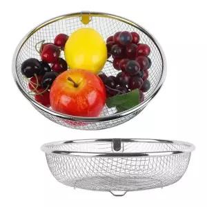 304 스테인리스 과일용 메쉬 바구니 소형 야채망 청과물그릇