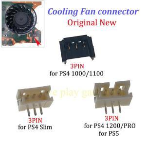 1-20 오리지널 내부 냉각 팬 커넥터 3핀 플레이스테이션 PS4 1000/1100/1200/슬림/프로 콘솔 인터페이스 소