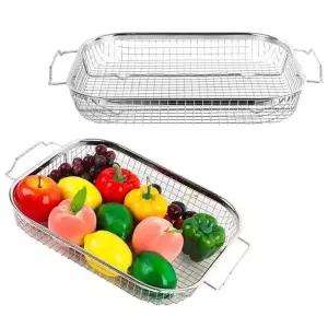 스텐레스 스틸 와이어 바구니 소형 주방용 다용도 정리 바스켓