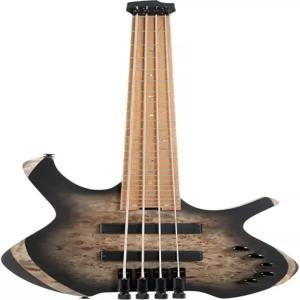 Cort SPACE4SDB 아티산 시리즈 스페이스 4 베이스 기타 스타 더스트 블랙