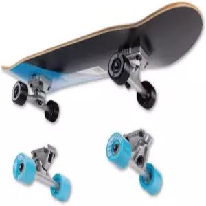 스위치보드 2-in-1 완전 스케이트보드 세트 트릭 크루저 도구 없이 몇 초 만에 간 전환 초급에서 으로