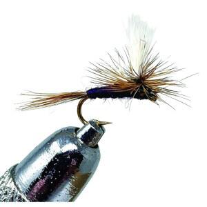 Parachute Adams 퍼플, 퍼플 헤이즈 피싱 , 송어용 송어 파리 12개