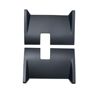 BYD 샤크 6 그릴 사이드 패널 블랙 스티커 커버 3D 자동차 액세서리 데칼