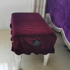 블랙 피아노 의자 프릴 학원 덮개 커버 벤치 스툴 고급