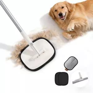 고양이와 개를 위한 반려동물 털 제거기 카펫 계단 소파에 조절 가능한 긴 손잡이가 있는 재사용 제거 도구