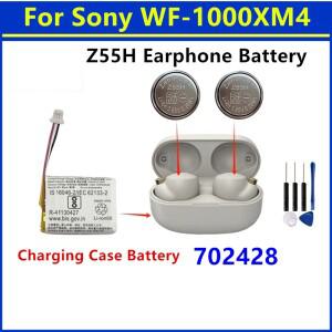 ZeniPower Z55H 3.85V 75mAh 배터리 소니 WF-1000XM4 XM4 블루투스 이어 버드 헤드셋 +  선물 도구