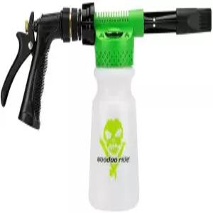 부두 라이드 워터 호스 폼 캐논 - 세차 건 표준 정원 쉽게 연결 조절 가능한 설정 완벽한 비율을 위한 비누