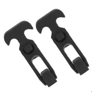 2Pcs 도구 상자 고무 T-핸들 드로우 래치 쿨러 엔지니어링 농업 용 유연한 진동 흡수 버클