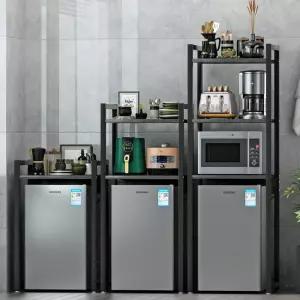 미니 냉장고 받침대 주방 밥솥 50x40x118cm 다용도 거치대 사무실 3단