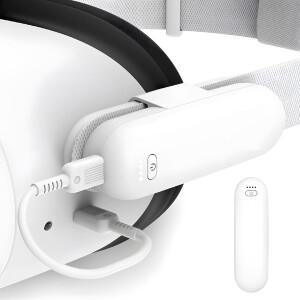 Meta/Oculus Quest 3S용 배터리 팩 5000mAh 휴대용 팩 액세서리 추가 2-4H 재생 시간 연장