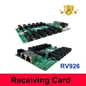 16개의 HUB75 포트가 있는 Ln RV926 수신기 카드 256x1024 픽셀 풀 컬러 동기 제어 시스템