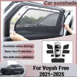 Voyah  액세서리 용 자동차 차양 Rabdan One 2021 ~ 선 스크린 창 바이저 커버리지 그늘 도구