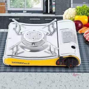 가스버너 플랫 원버너 스토브 야외용 캠핑용ijk183