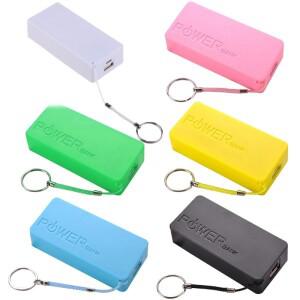 DIY 보조베터리 상자 5600mAh 2X 18650 USB 충전기 전화 Stroage 휴대용
