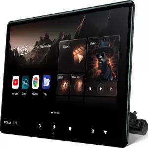 15.6인치 4K Android.13 자동차 뒷좌석 엔터테인먼트 시스템용 TV 헤드레스트 모니터 지원 전화 무선 미러