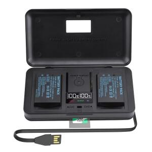 PALO LP-E12 LP 배터리 캐논 EOS M M10 M50 Rebel SL1 Kiss X7 용 2000mAh