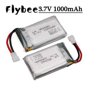 952540 업그레이드 3.7V 1000mAh 25C 리포 배터리 시마 X5 V931 H5C CX-30 RC 드론 쿼드콥터용