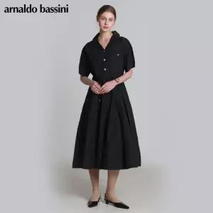 아날도바시니 코튼나일론 플레어 수트원피스