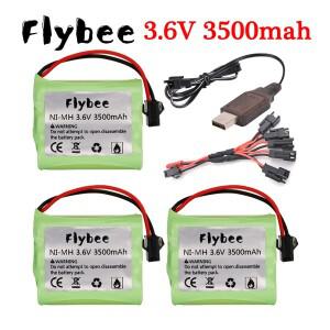 NIMH 충전식 배터리 리모컨 장난감 자동차 트럭 기차 탱크 RC 팩 3.6V AA 3500mah