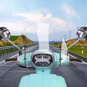 모히또 전동스쿠터 순정 시티플라이 투명 윈드스크린