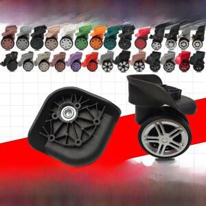 캐리어바퀴교체 수리 수하물 바퀴 교체 부품 롤러 스케이트 휴대용 바퀴용 여행 가방