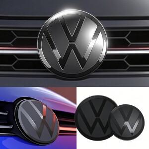 폭스바겐 GTI 폴로 골프 MK6 7 8 파사트 B6 티구안 CC T-ROC 아테온 제타용 자동차 앞 보닛 그릴 배지 커버