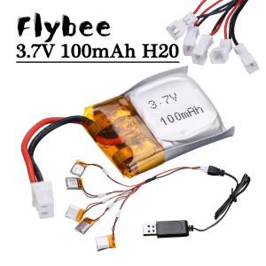 3.7v 100mah 리포 배터리 Wltoys V272 RC 쿼드콥터 예비 부품 드론 허브산 Q4 H111 미니 소형