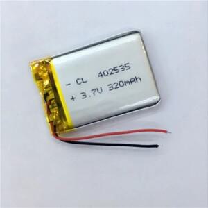 Dinto 1pc 320mAh 3.7V 402535 리튬 폴리머 배터리 Li-po 셀 MP3 MP4 MP5 장난감 GPS PSP 블루투스