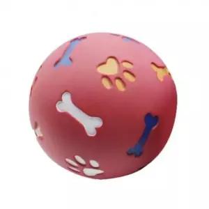 [반려] 강아지 고양이 공 간식 다이어트 노즈워크볼 반려동물 레드 간식볼 장난감 14cm
