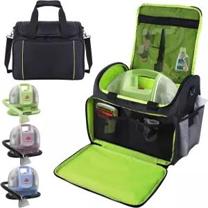 크리시넌트 캐리백 BISSELL 리틀 그린 미니 카펫 및 실내 청소기 4075/4075L/4075F와 호환되며 포켓 보관