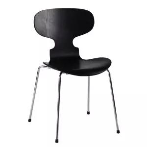 북유럽 디자인 식탁의자 원목 등받이 카페체어 인테리어 의자 스틸다리 조