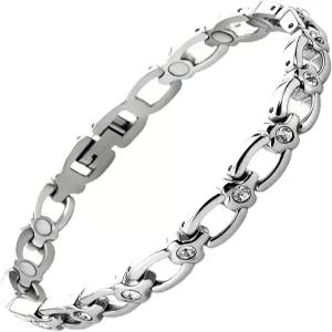 38 여성용 우아한 티타늄 마그네틱 팔찌 무료 링크 제거 도구 크리스마스 선물