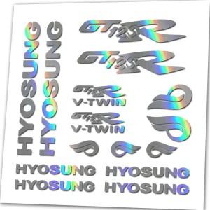 효성 GT125R 데칼/스티커  색상 사용 가능 Comet GT R 125