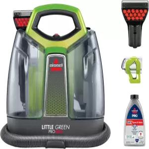 BISSELL 리틀 그린 프로히트 휴대용 딥 클리너/스팟 및 카펫 실내 장식용 셀프 클리닝 하이드로린스 도구