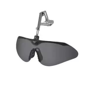 보호안경 OTOS 안전모차양용 클립형 3도 보안경 A644XG