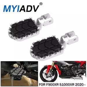 호환   발받침 풋 페그 알루미늄 와이드 빌렛 풋 레스트 F900XR F900 F 900 XR S1000XR S1000 XR 2020-2023