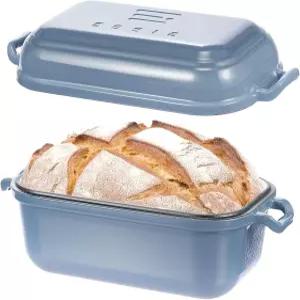 사워도우 빵 베이킹을 위한 라이드 더치 오븐 뚜껑이 있는 에나멜 주철 냄비 홈메이드 케이크 미트로프 및