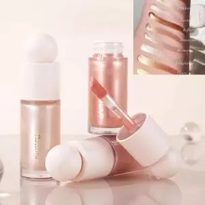 패션 핫 리퀴드 블러쉬 하이라이터 컨투어 글로시 피니쉬 루미나이저 메이크업 젤 페이스 바디 브라이트닝