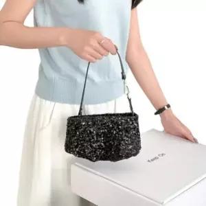 [패션] 가방 유행 작은 패션 손가방 메신저백 데일리 스팽글