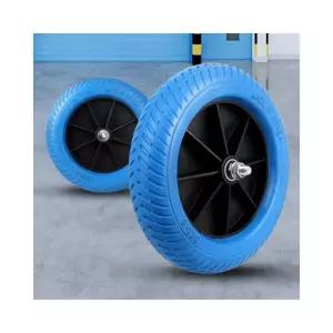 깜도리3 캐스터 에어 운반 고무발통 수레 루미나D atype 발포바퀴 13