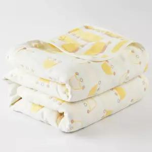 사계절용 집순이 여름 얇은 더블 6겹 담요 이불 낮잠 수건 거즈 섹션 면 싱