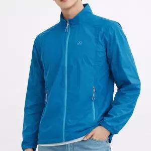 [디바옴므]간절기 하이넥 바람막이 집업 자켓 점퍼 남자 남성 야상 항공 등산