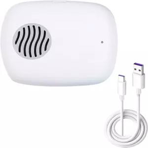 여행용 전동 칫솔을 위한 미니 선풍기 USB 충전 기능이 있는 휴대용 세정제 케이스 스트레스 해소